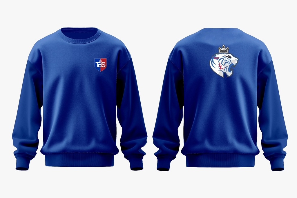 PE Sweatshirt Blue adult sizes (XS-6XL) 