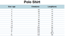 Polo Shirt L.S. White x Blue (3-14)