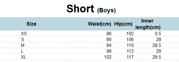 Boy's Short  (adult sizes XS- L)(Grey)