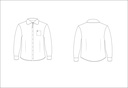 Shirt L.S. White adult sizes (XS-5XL)