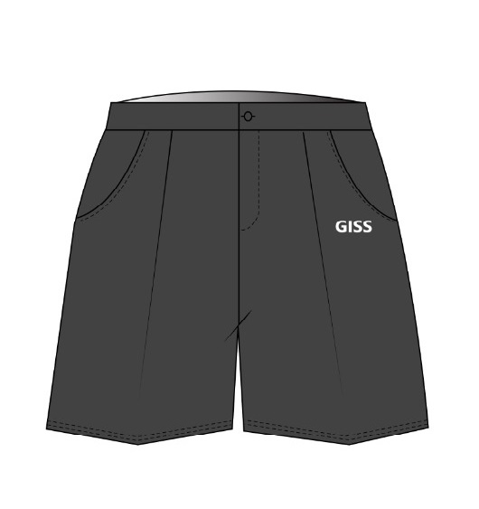 Boy's Short  (adult sizes XS- L)(Grey)