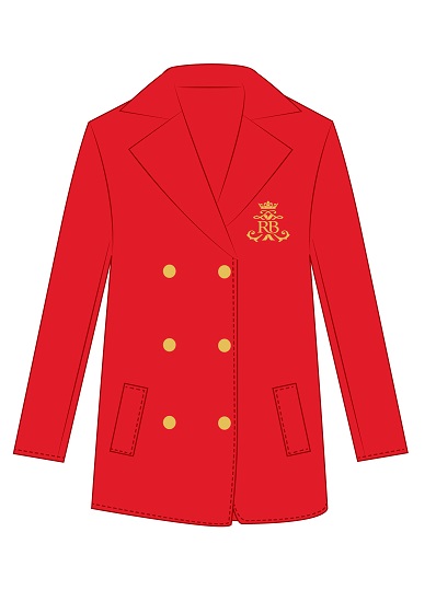 Coat Girls Red (2-14)