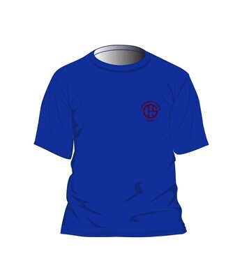 House T-Shirt S.S. Blue adult sizes (XS-3XL)