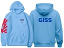 PE Hoodie  (6-14)and adult sizes(XS) (Light Blue)