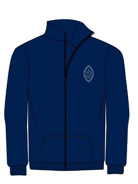 PE Jacket Navy (2-14)and adult sizes (XS-S)