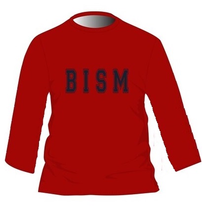 PE T-Shirt L.S. Red (3-14)