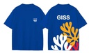 PE T-Shirt S.S. (12-14)and adult sizes(XS-L)(Dark Blue)