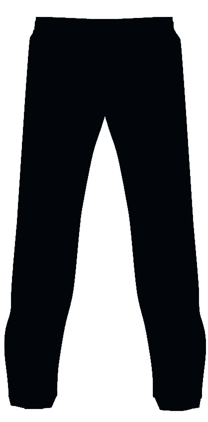 PE Trouser Black adult sizes (XS-5XL)