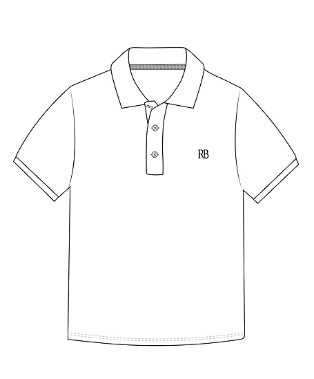 Polo Shirt S.S. White adult sizes (XS-2XL)
