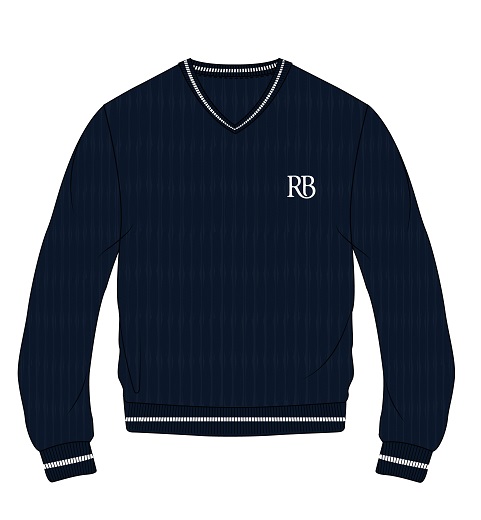 Pullover Navy x White (Acrylic) (2-16)