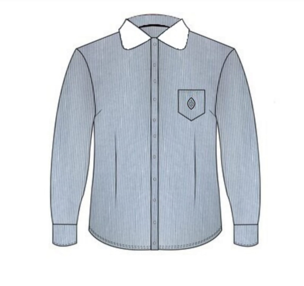 Shirt L.S. Grey (7-14) and adult sizes (XS-S)