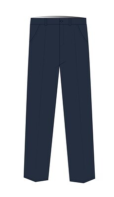 Trousers Elastic Waist Indigo (5-14)