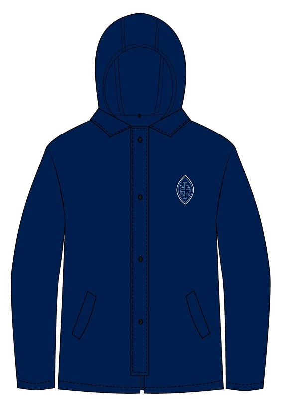 Coat Waterproof Unisex Navy