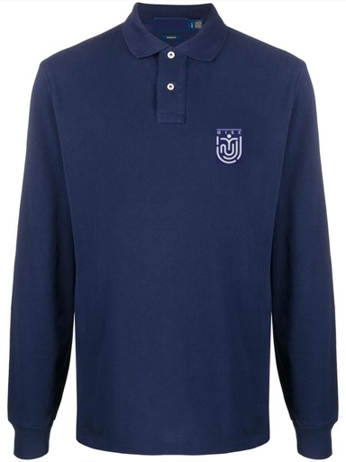 Polo Shirt L.S. Navy adult sizes (XS-4XL) 
