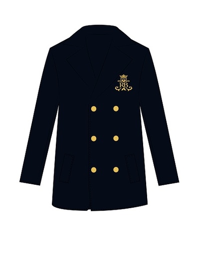 [270] Coat Boys Navy adult Sizes (2XS-XS)
