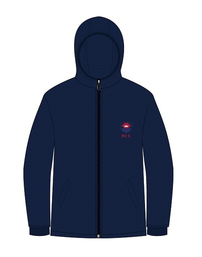 Jacket Waterproof Navy (4-14) and adult sizes (XS-XL)