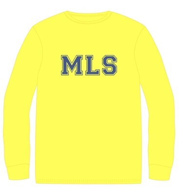 [261] PE T-Shirt L.S. Yellow (3-14)