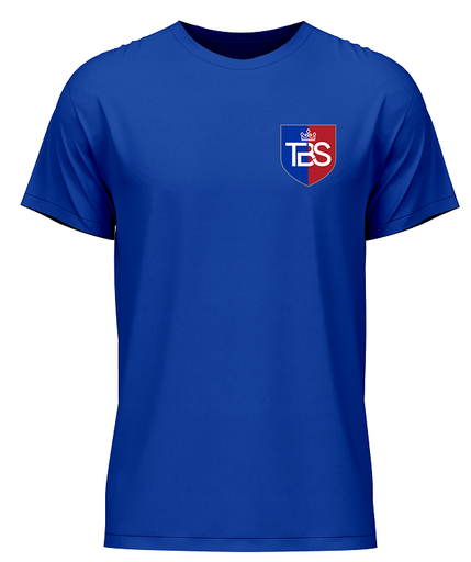 PE T-Shirt S.S. Blue (adult sizes XS-5XL)