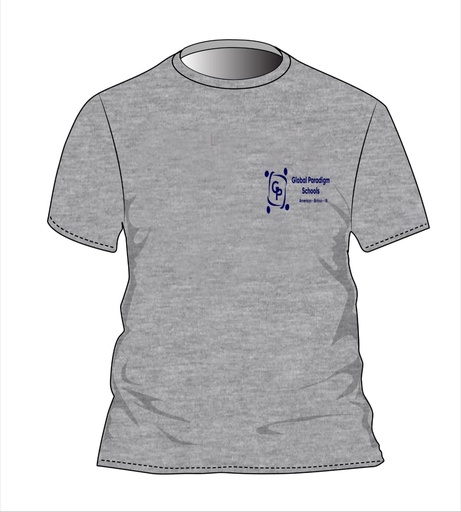 PE T-Shirt S.S. Grey  (3-14)