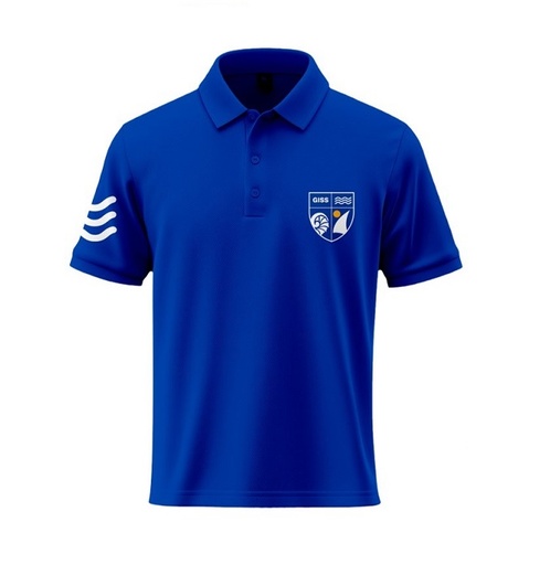 Polo Shirt S. S. (12-14)and adult sizes(XS-L)(Dark Blue)