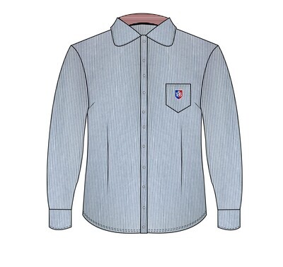 [266] Shirt L.S. Grey adult sizes ( XS-5XL)