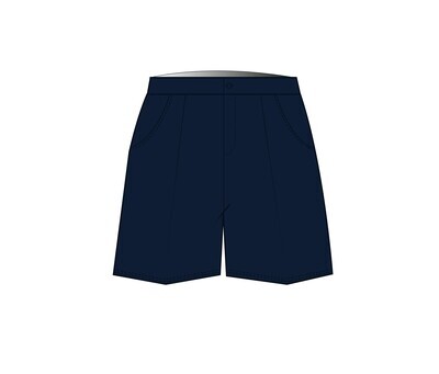 [248] Shorts Elastic Waist Navy (2-8)