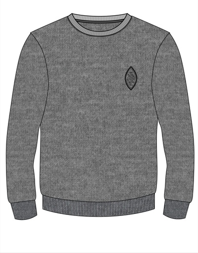 Sweatshirt Grey  adult sizes (XS-S) 